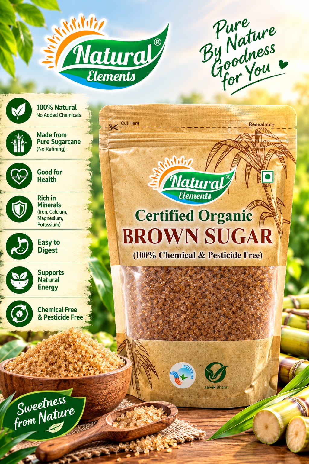 Brown Sugar 500 gms