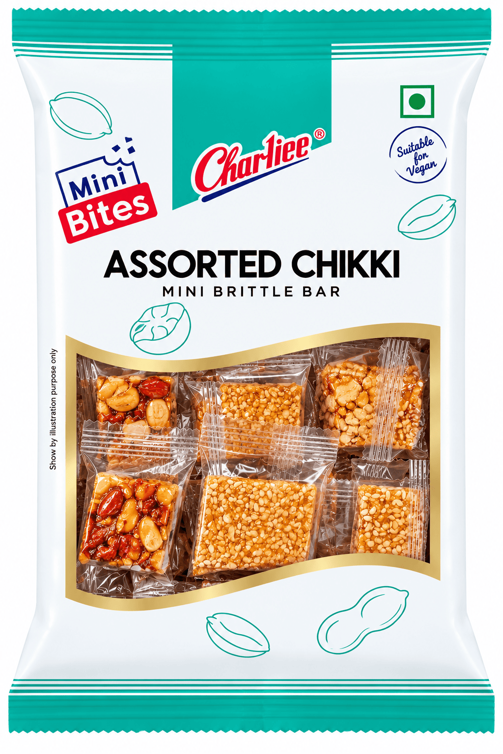 CHARLIEE ASSORTED CHIKKI