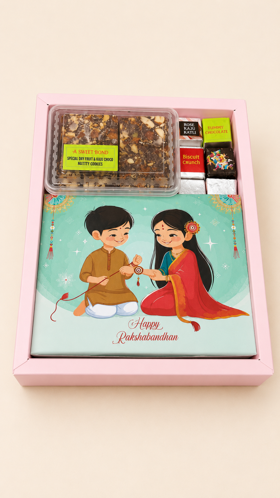 GIFT HAMPER WITH SWEETS 