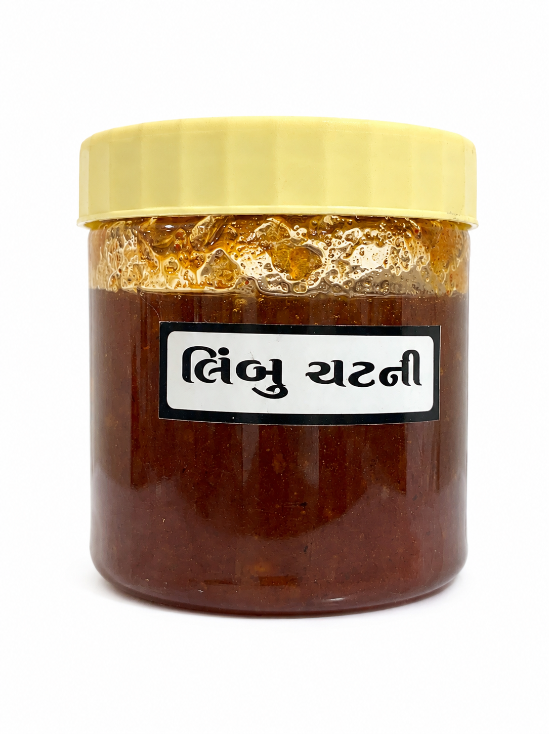 Lemon Chutney 250 GMS made with fresh lemons and selected spices, hygienically packed for freshness and delicious homemade flavor.