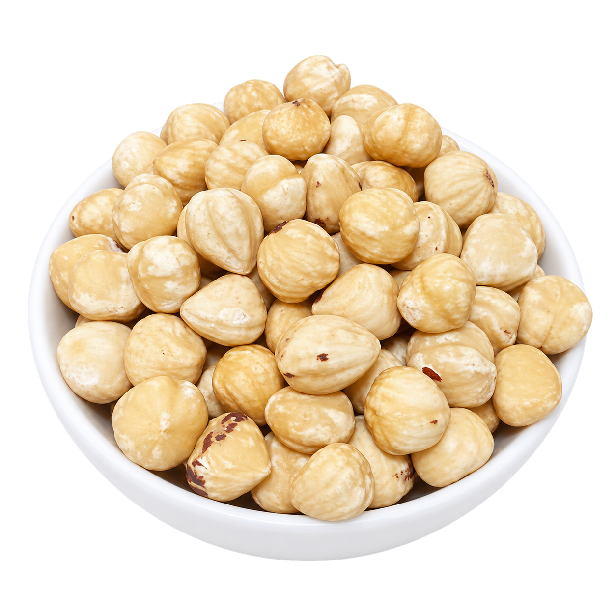 Hazel Nuts displayed with premium whole hazelnuts featuring natural brown shells, crunchy texture, and fresh quality.