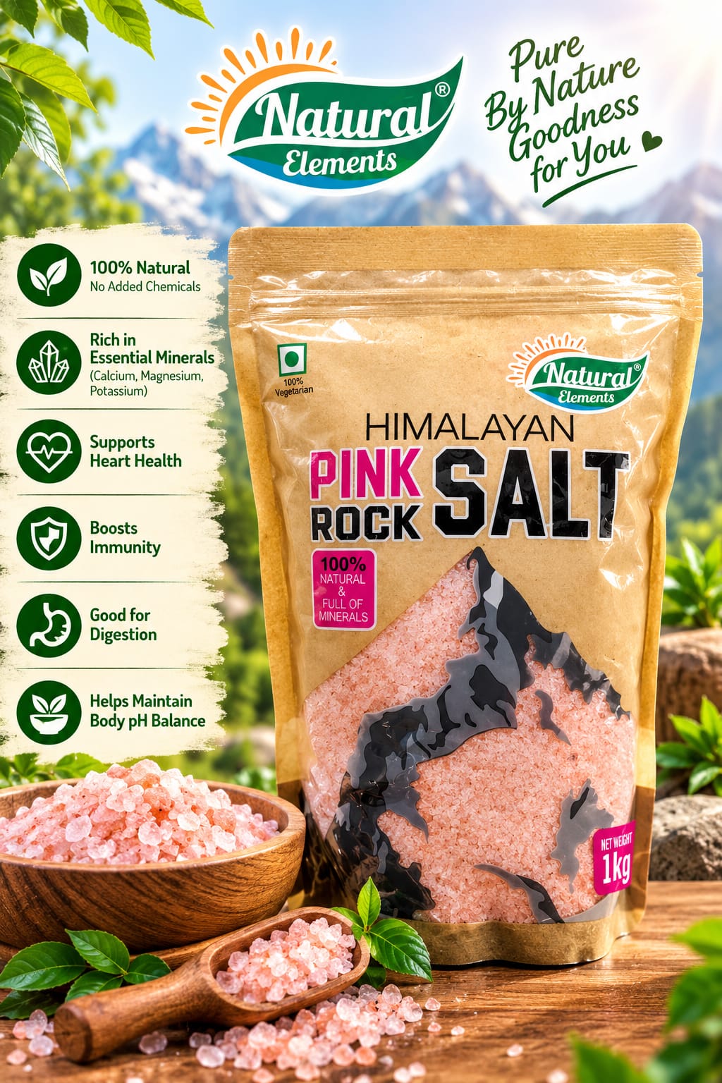 Himalayan Pink Salt 1 Kg