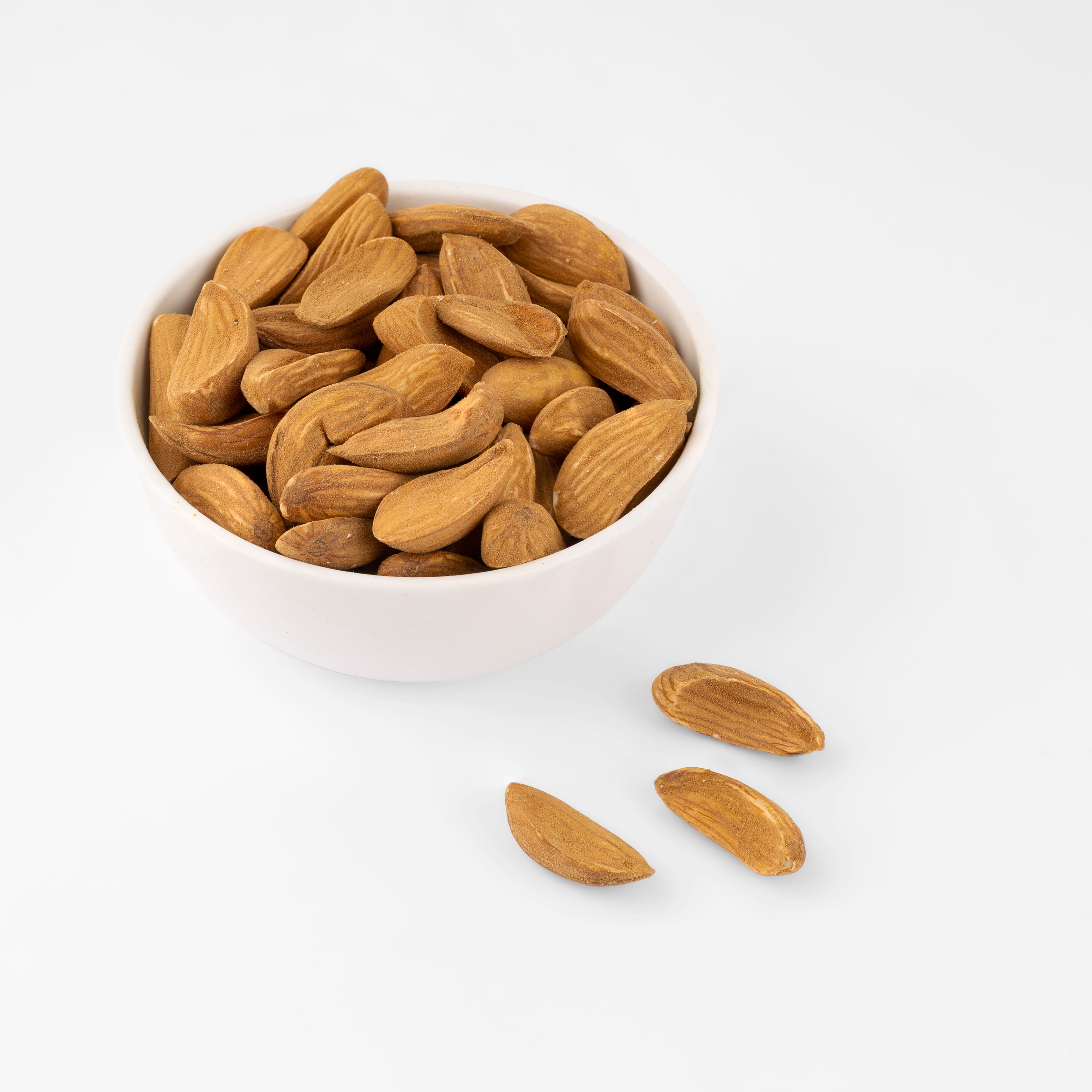 Premium Mamro Badam Mini 250 GM packed with fresh, crunchy Himalayan almonds for healthy snacking and daily nutrition.