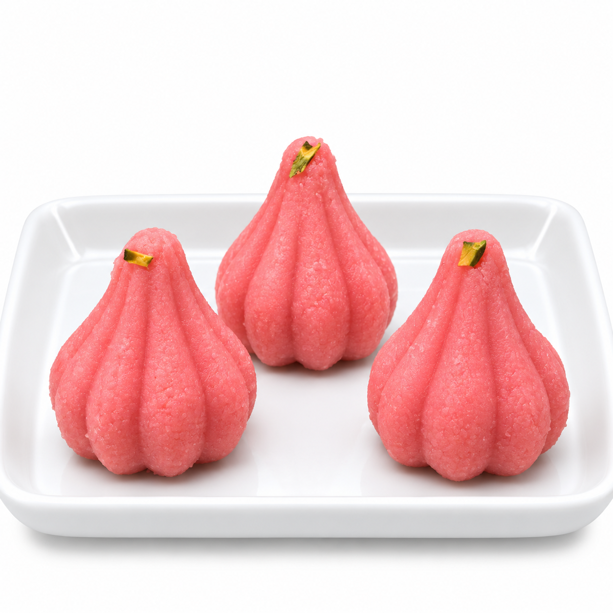Rose Milk Modak